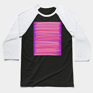 Springtime Blush Pink Brush Strokes Baseball T-Shirt